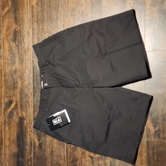 adidas Other - nwt ADIDAS climacool men's golf shorts 36 black flat front athletic bermudas new